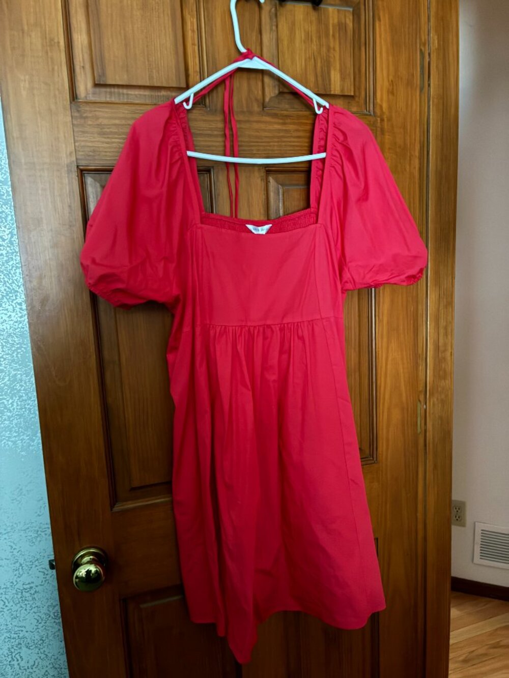 Draper James XL Bright Red Mini Dress